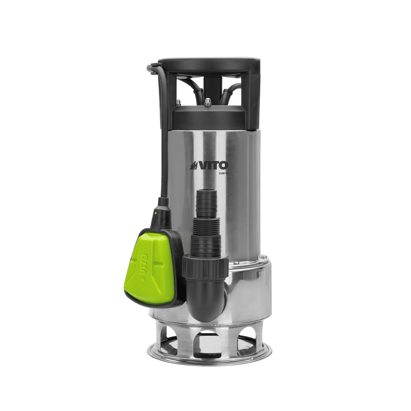 BOMBA SUMERGIBLE DE ACERO INOXIDABLE PARA AGUAS SUCIAS 1100W