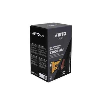 ARRANCADOR DE BATERÍA MULTIFUNCIÓN 13000 MAH