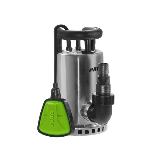 BOMBA SUMERGIBLE DE ACERO INOXIDABLE PARA AGUAS LIMPIAS 550W