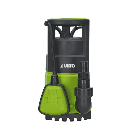 BOMBA SUMERGIBLE PLÁSTICA PARA AGUAS LIMPIAS 400W