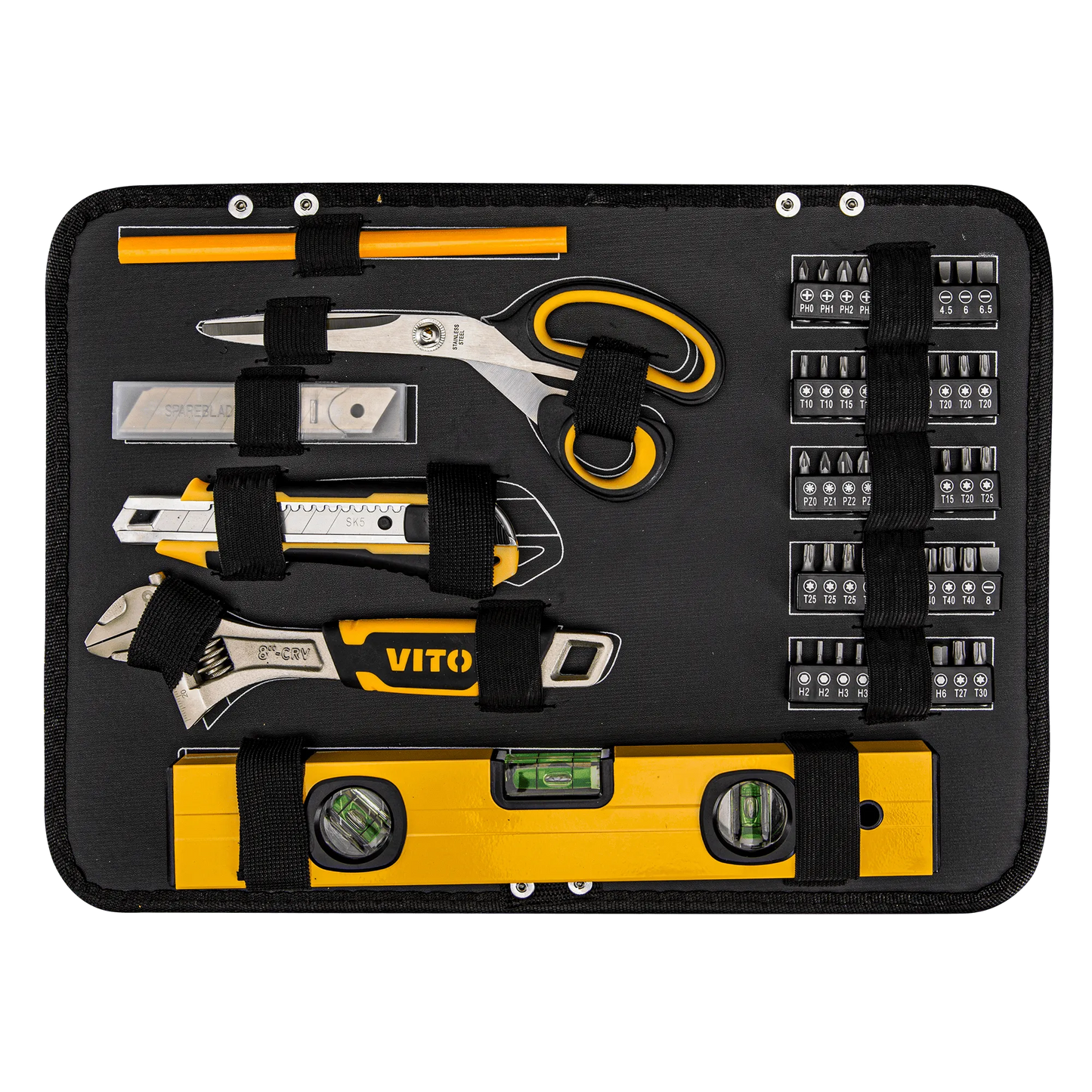 MALETA TROLLEY CON HERRAMIENTAS 137 PZAS