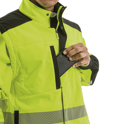 CHAQUETA-CHALECO DE ALTA VISIBILIDAD