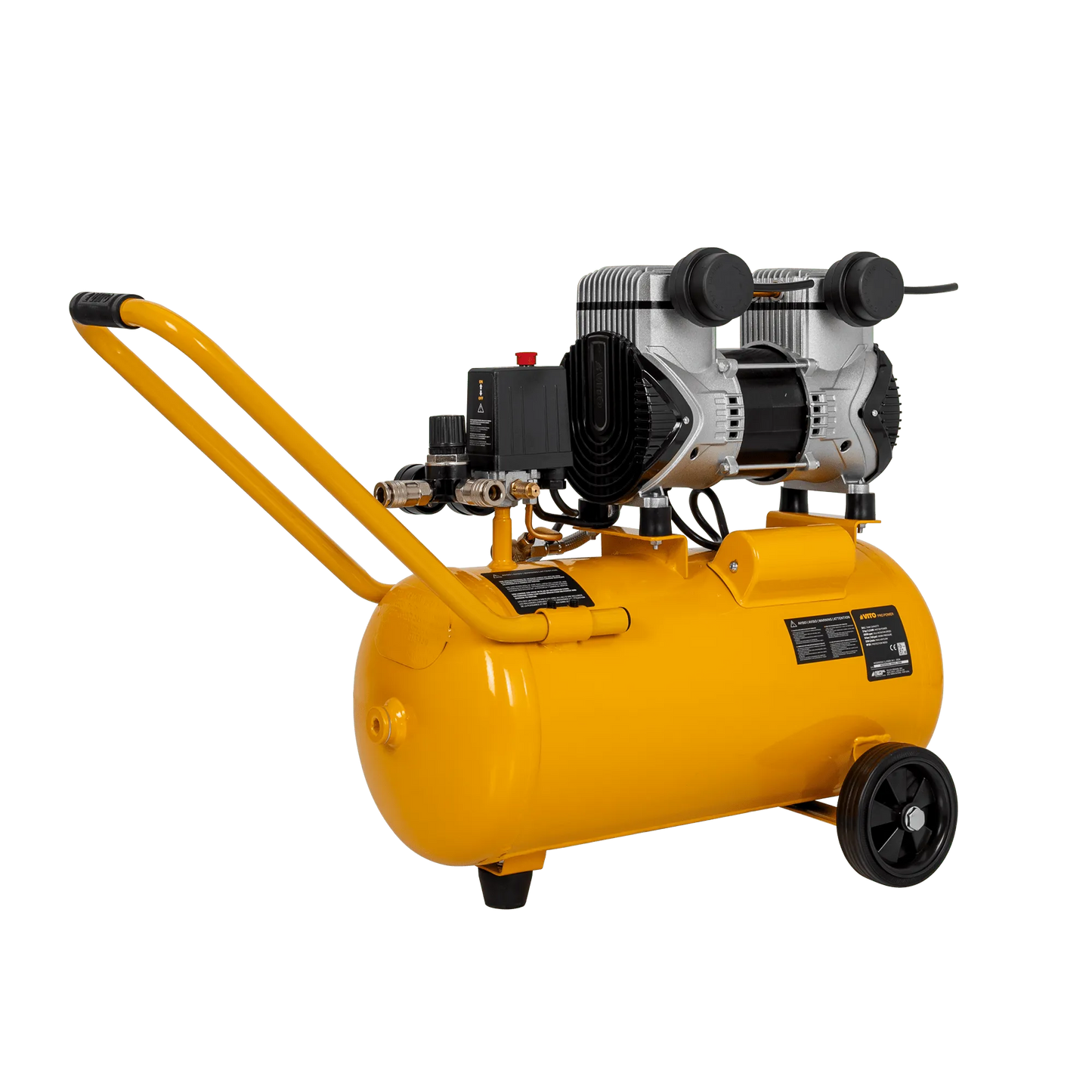 COMPRESOR SILENCIOSO SIN ACEITE 24L 8 BAR 2.0CV