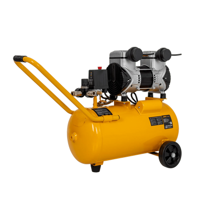 COMPRESOR SILENCIOSO SIN ACEITE 24L 8 BAR 2.0CV