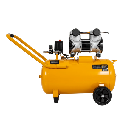 COMPRESOR SILENCIOSO SIN ACEITE 24L 8 BAR 2.0CV