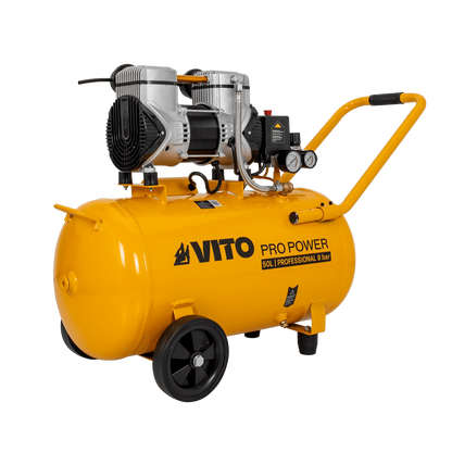 COMPRESOR SILENCIOSO SIN ACEITE 24L 8 BAR 2.0CV