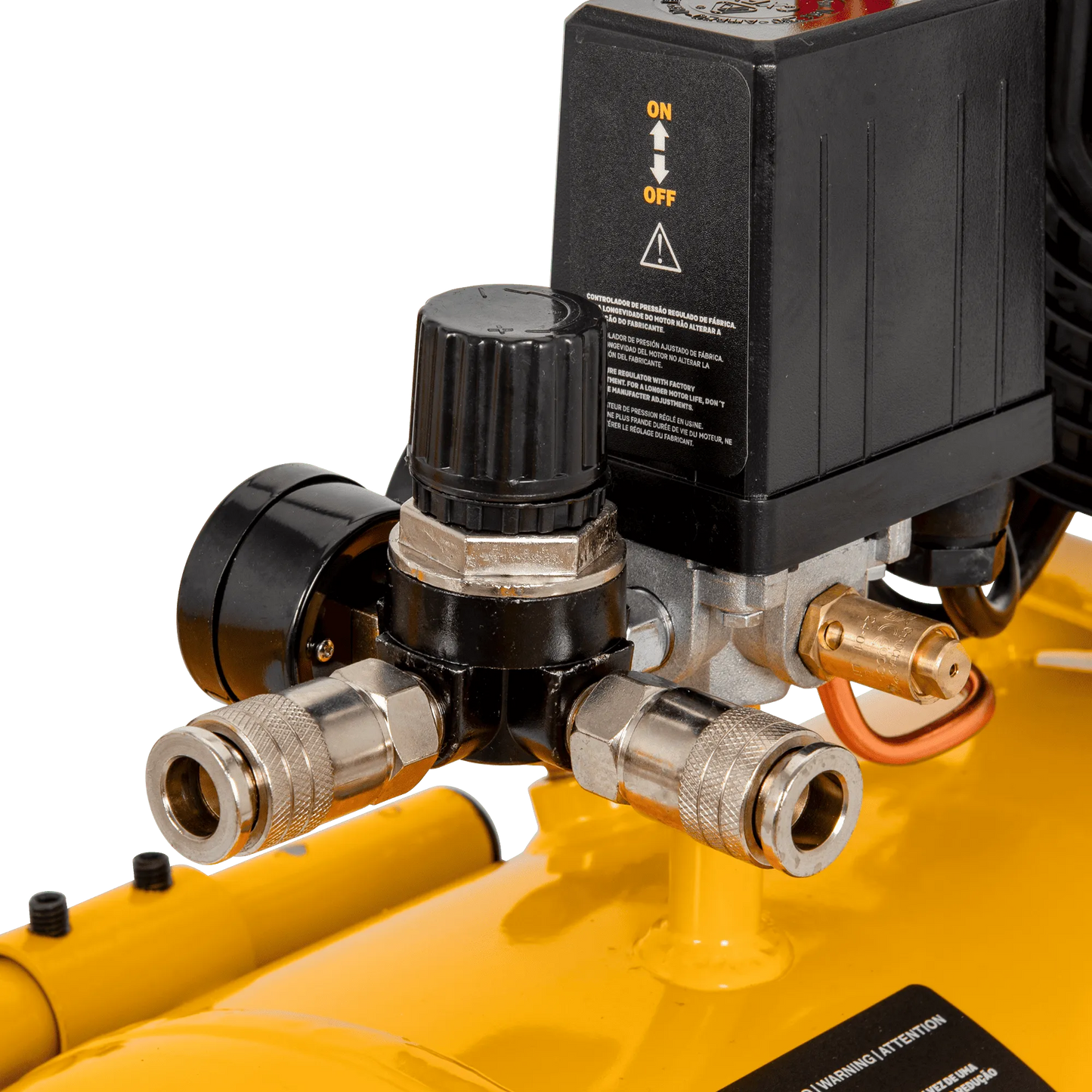 COMPRESOR SILENCIOSO SIN ACEITE 24L 8 BAR 2.0CV