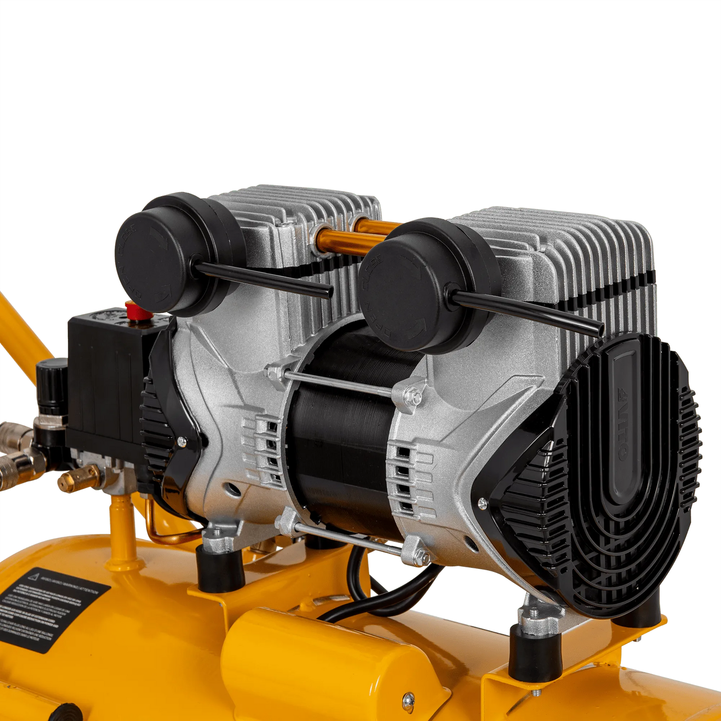 COMPRESOR SILENCIOSO SIN ACEITE 24L 8 BAR 2.0CV