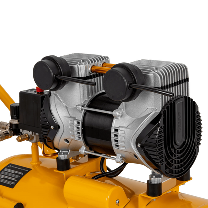 COMPRESOR SILENCIOSO SIN ACEITE 24L 8 BAR 2.0CV