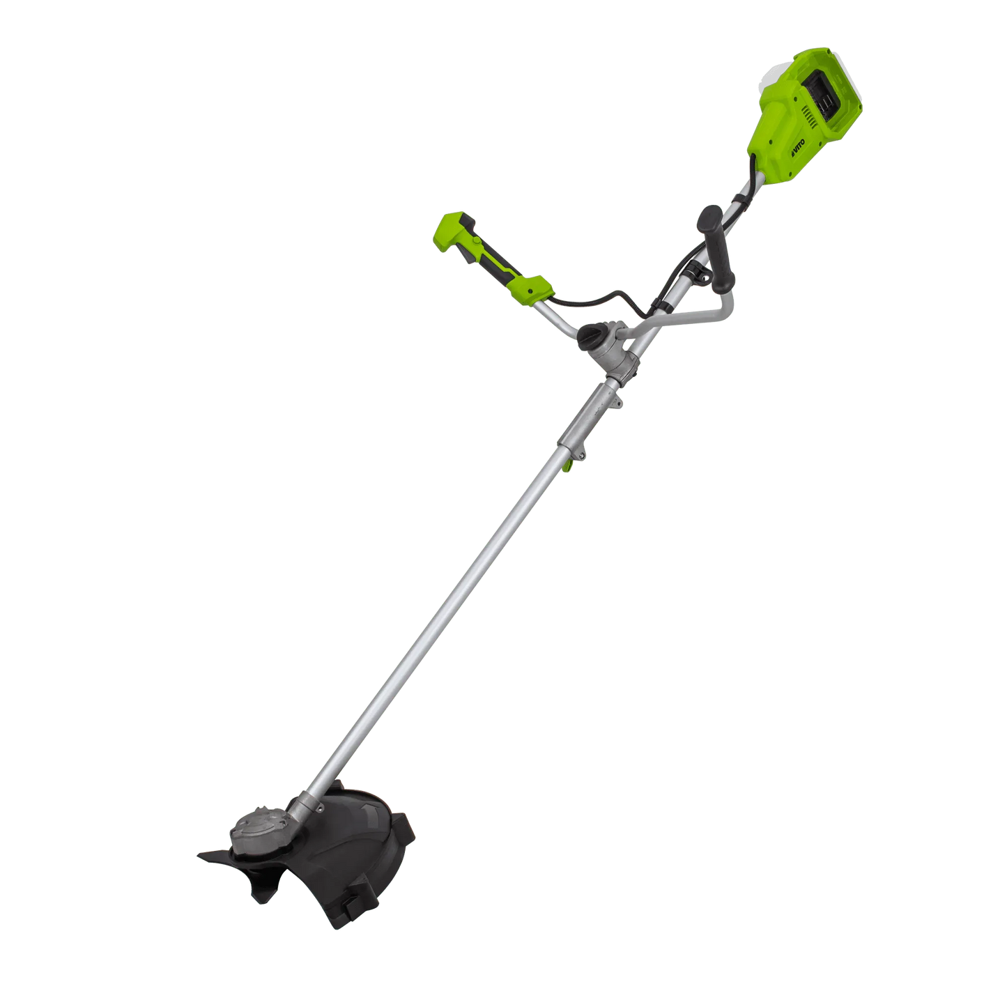 DESBROZADORA EGO 40V CON 2 BATERÍAS Y CARGADOR DOBLE