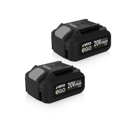 DESBROZADORA EGO 40V CON 2 BATERÍAS Y CARGADOR DOBLE