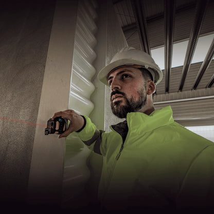 FLEXÓMETRO CON MEDIDOR LÁSER 40M