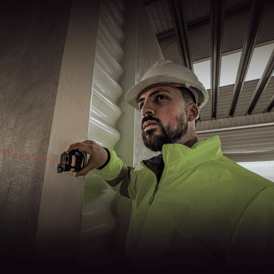 FLEXÓMETRO CON MEDIDOR LÁSER 40M