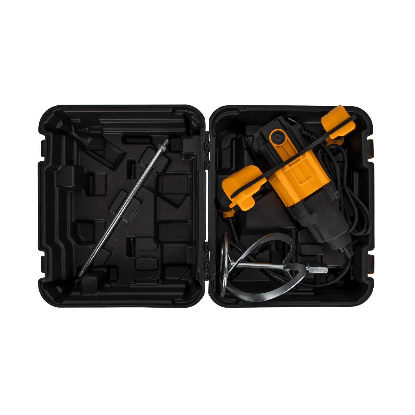 MEZCLADORA CEMENTO COLA 1800W CON MALETÍN